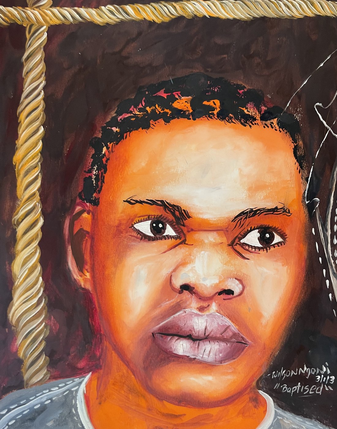 Baptised — Oil on Canvas