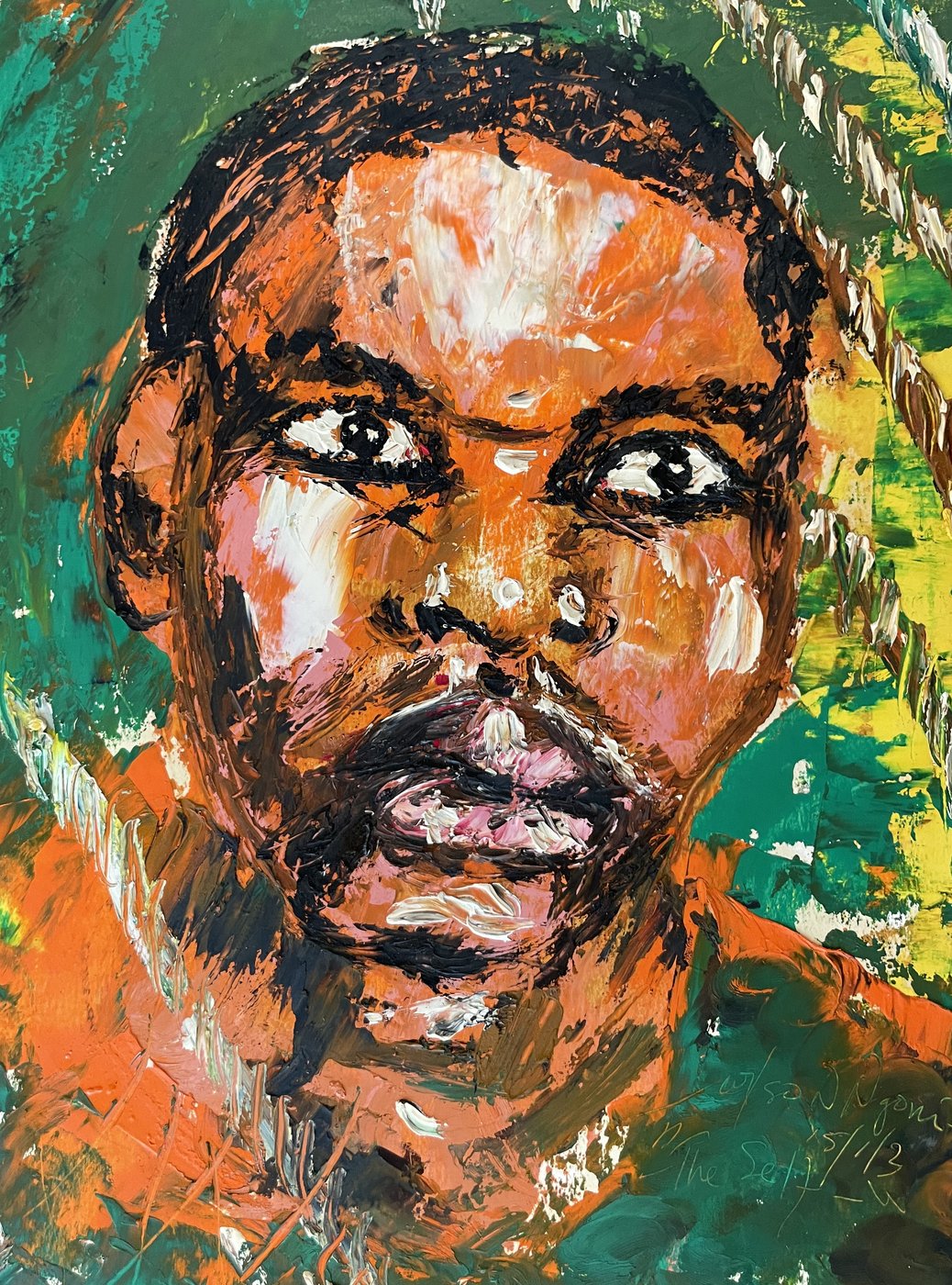 The Self — Oil on Paper