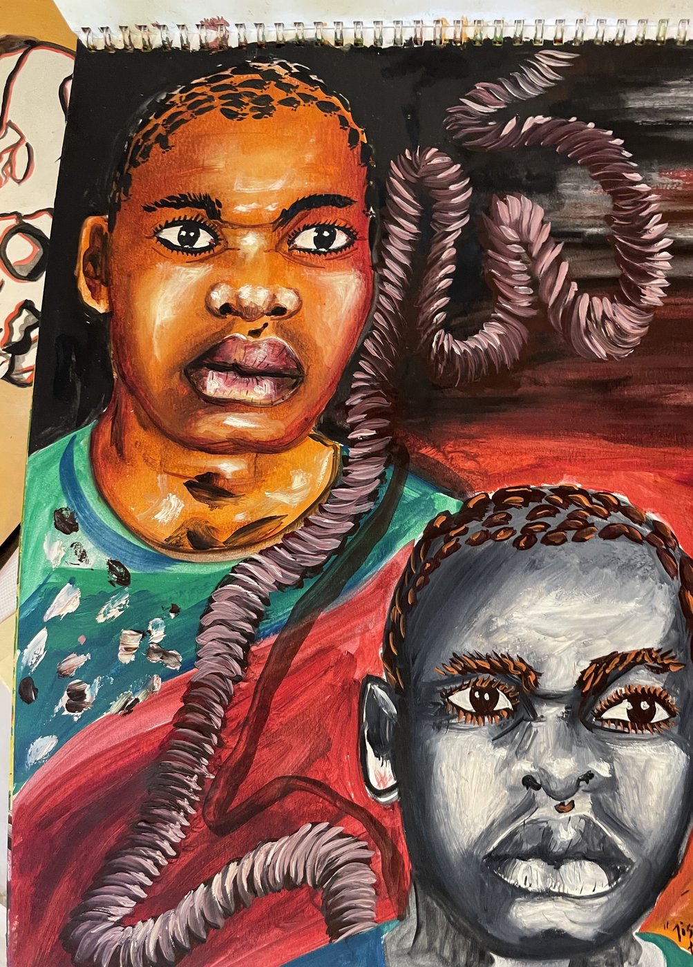 Art of Painting — Acrylic on Paper